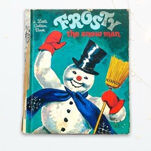 Frosty the Snowman Little Golden Book, Frost the Snowman, Vintage Book, Book